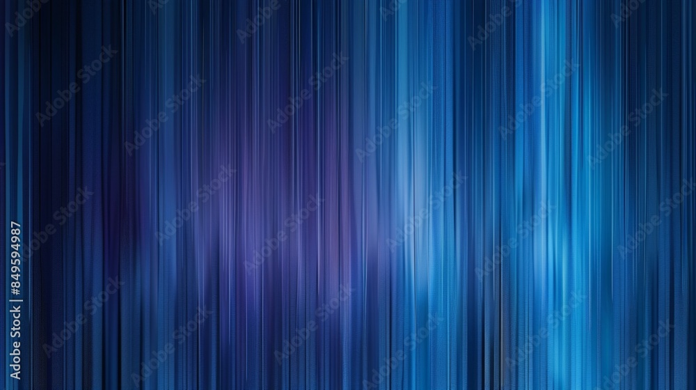 Abstract Blue Vertical Lines Background - Generative AI