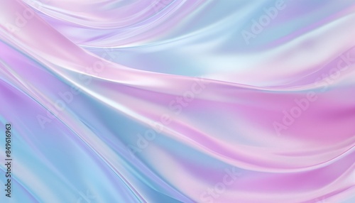 abstract background with holographic waves