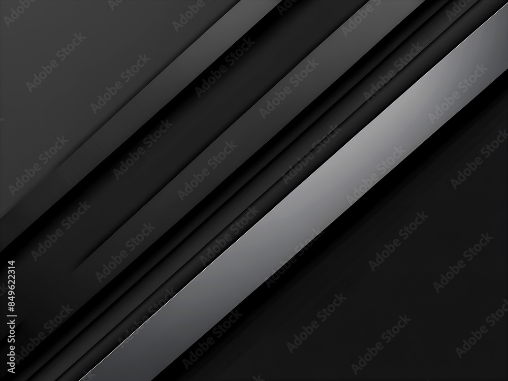 Black background with diagonal lines in dark gray, modern design for a presentation Black background with diagonal lines in dark gray, modern design for a presentation