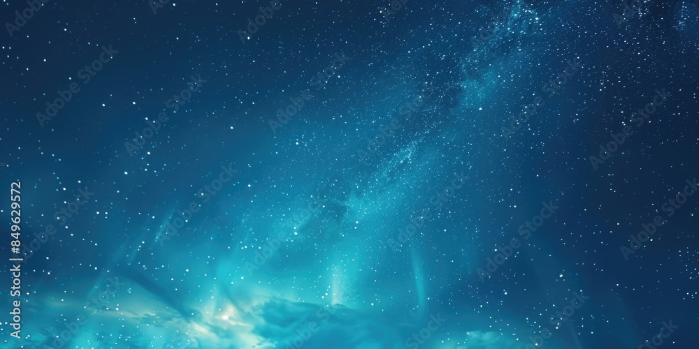 Fototapeta premium Night Sky with Many Stars