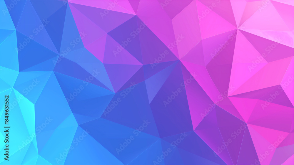 Obraz premium Abstract blue and purple fractal background banner.