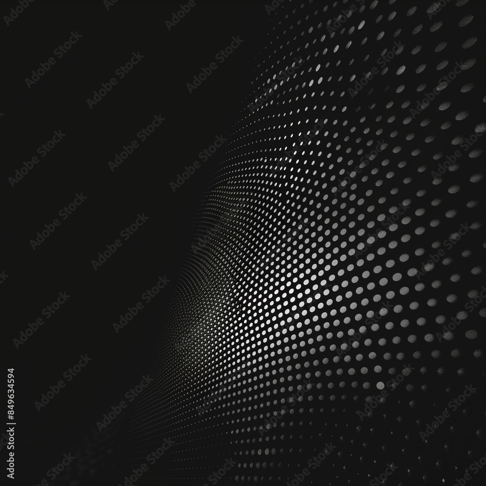 black background presentation, retro futurism, dark vibe, website background, plain black background with gray dots