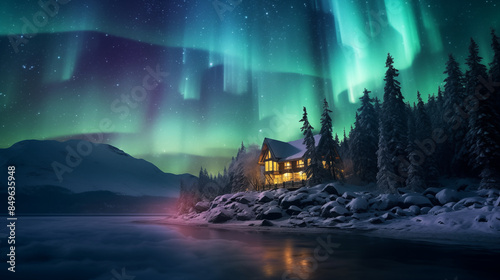 beautiful aurora wallpaper 
