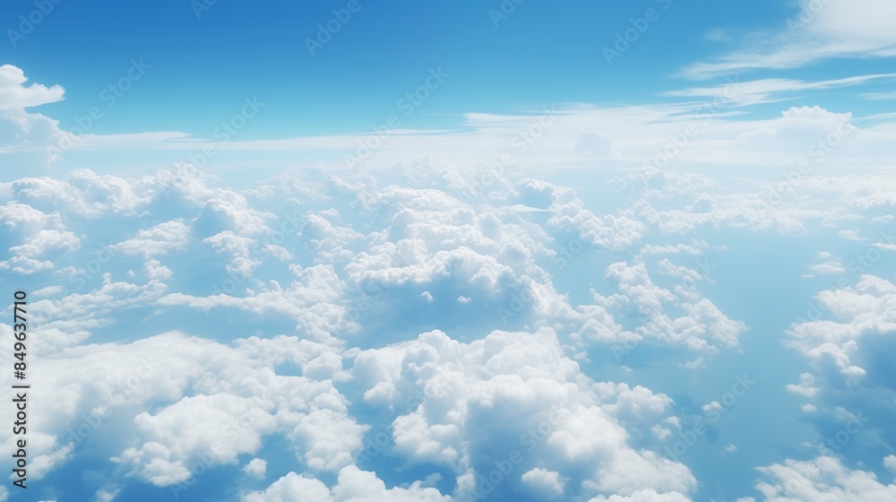 a view of the sky from a plane window of clouds. a view of the sky from a plane window of clouds.