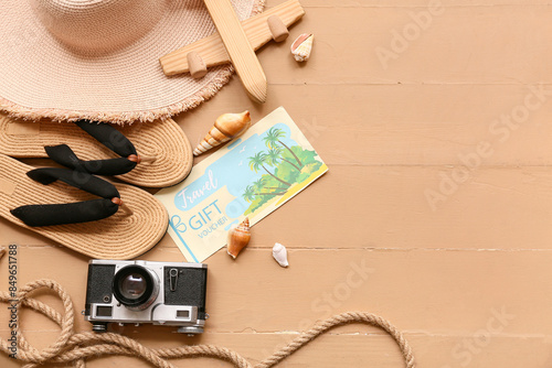 Composition with stylish be...