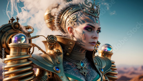 A dazzlingly eccentric Martian royal each aspect