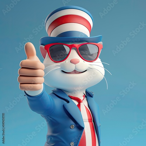 Cool Cartoon 4th of July Re...