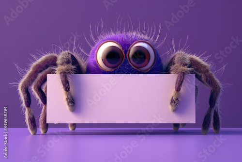 Creepy Halloween Spider Hol...