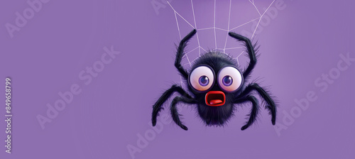 Surprised Halloween Spider ...