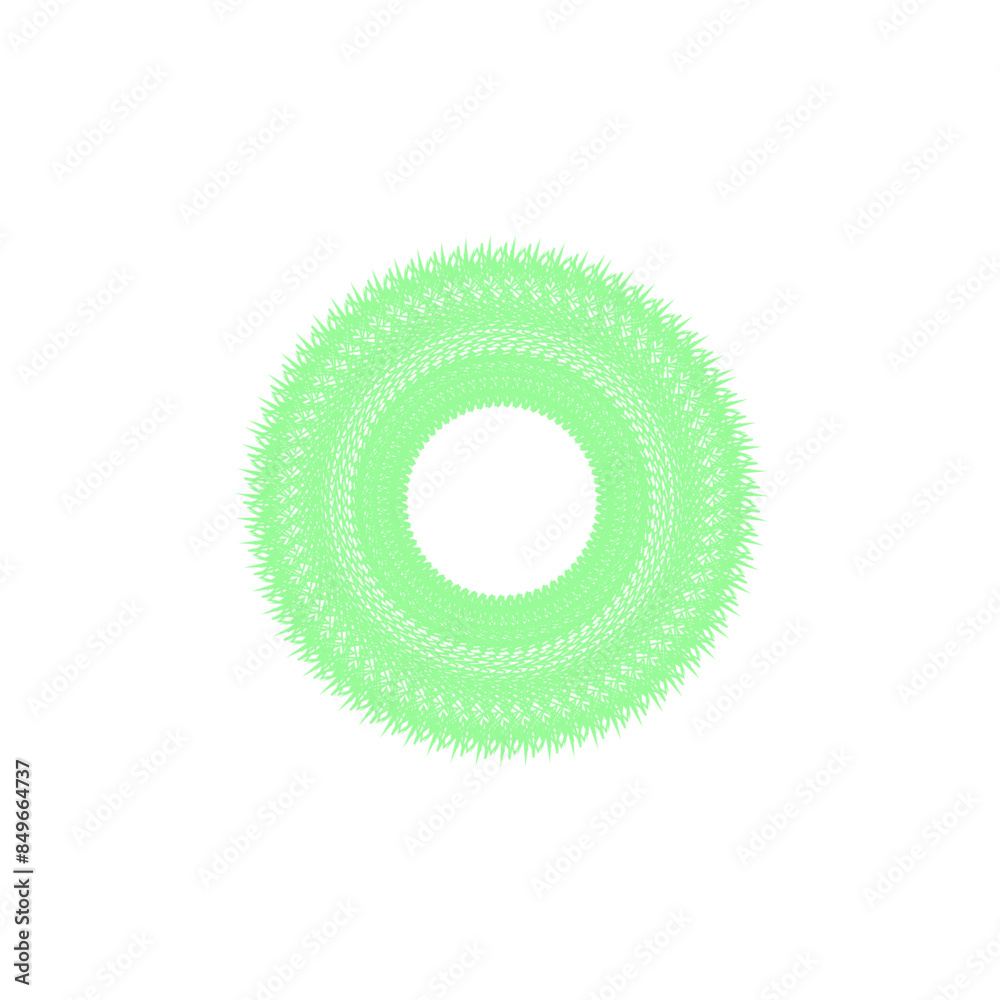 An abstract transparent circular spiral line art pattern design element. An abstract transparent circular spiral line art pattern design element.