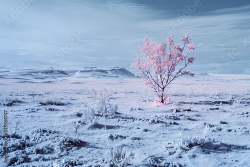 The stark beauty of a barren tundra, the subtle heat of life beneath the surface in infrared