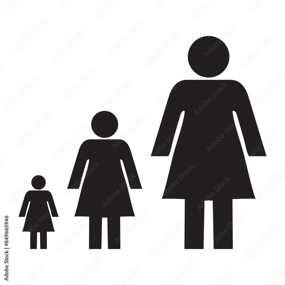 Height icon isolated on black style vector. Height icon isolated sign vector illustration. Height icon isolated on black style vector. Height icon isolated sign vector illustration.