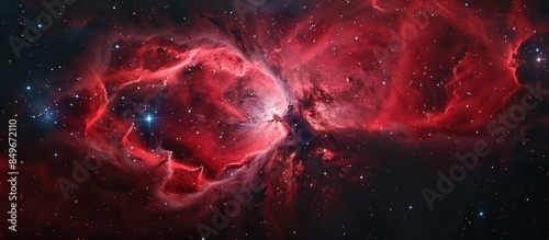 Rosette nebula in monoceros photo