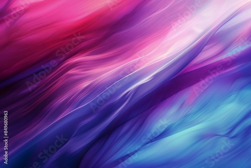 Wallpaper Mural Vibrant abstract background in shades of pink, purple, and blue, depicting flowing smooth textures and dynamic color gradients. Torontodigital.ca