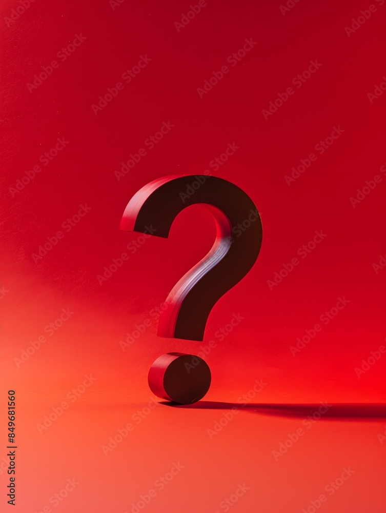 red question mark on red gradient background red question mark on red gradient background