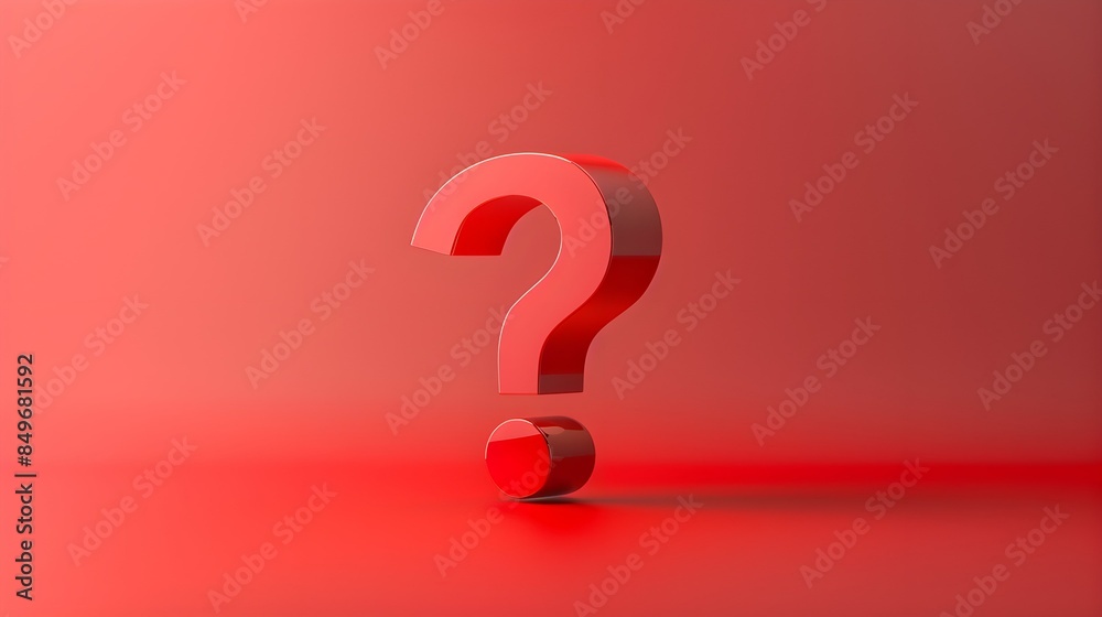 red question mark on red gradient background red question mark on red gradient background