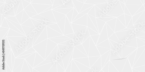 Abstract elegant background gray line texture. Abstract gray geometric overlapping hexagon pattern abstract futuristic background design. data concept, wallpaper.  vector illustration.