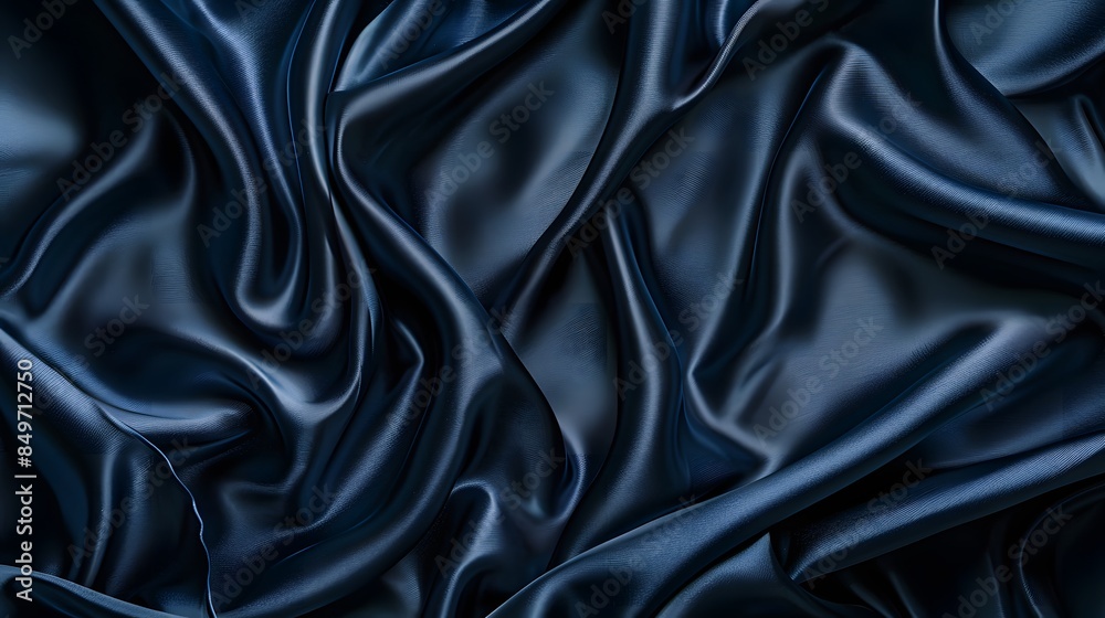Black luxury fabric background with copy space. Black luxury fabric background with copy space.