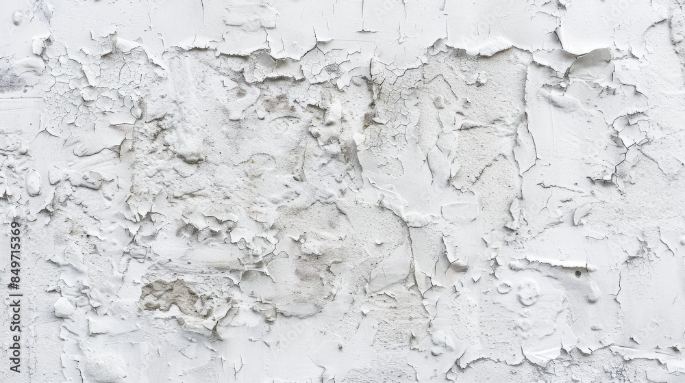 Texture of white lime painted on a concrete wall Texture of white lime painted on a concrete wall