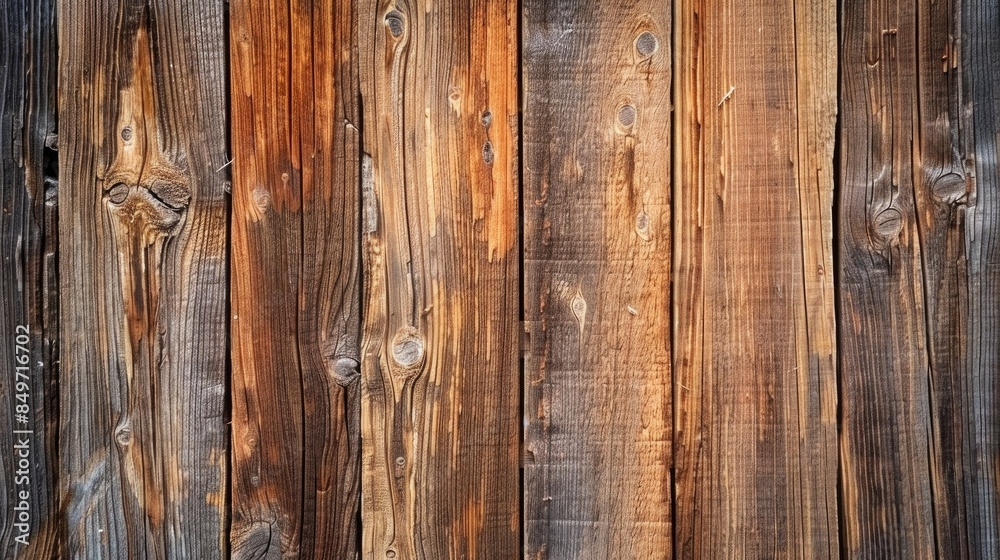 Aged Wooden Wall Texture for Text and Background Aged Wooden Wall Texture for Text and Background