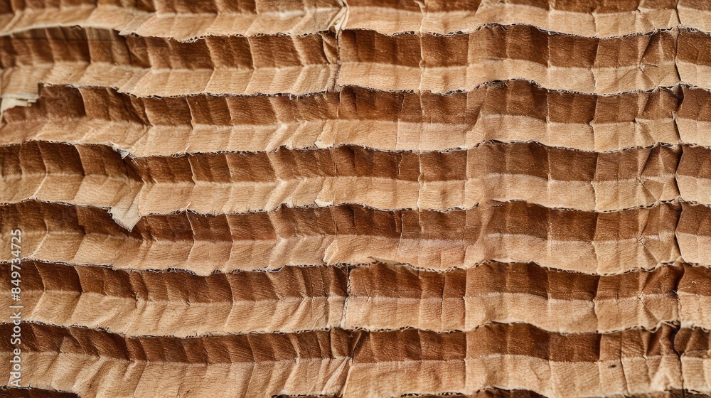 Brown corrugated cardboard is valuable as a backdrop Brown corrugated cardboard is valuable as a backdrop