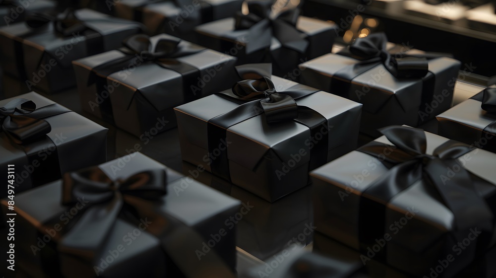 Black Friday gift boxes. Black Friday gift boxes.