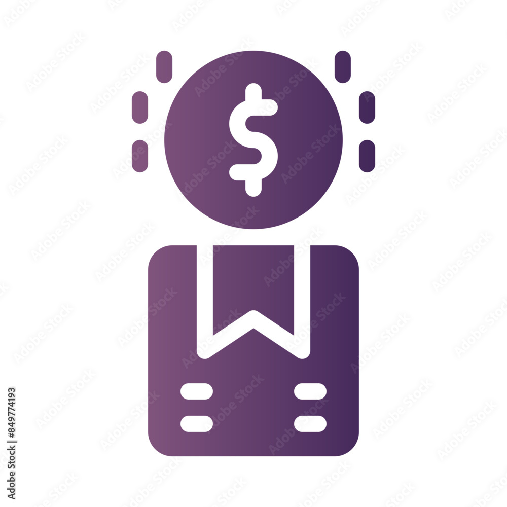 crowdfunding flat gradient icon crowdfunding flat gradient icon
