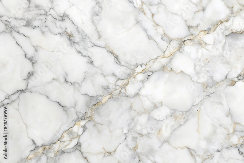 Elegant White Marble Textured Background for Design Projects