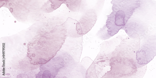 Wallpaper Mural abstract pink background. Lavender Tie Dye Cloth Print. Delicate Make Up Powder Color. textures and web banners design. Brushed Painted Violet ink and watercolor textures on white background. Torontodigital.ca