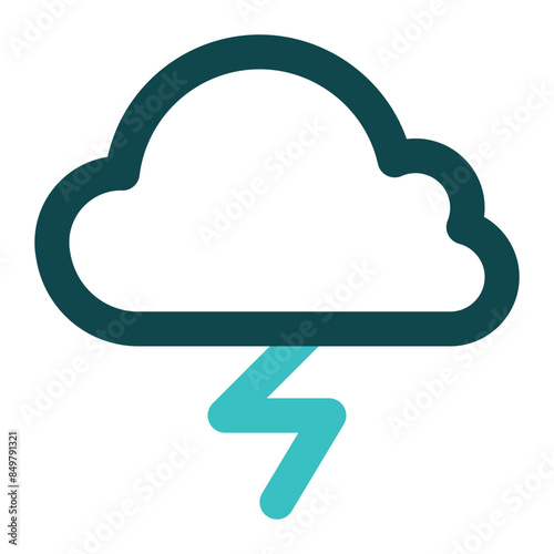 cloud icon for illustration photo