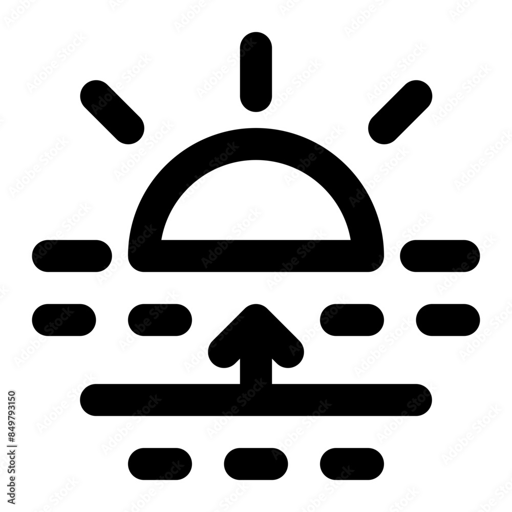 sunrise icon for illustration sunrise icon for illustration