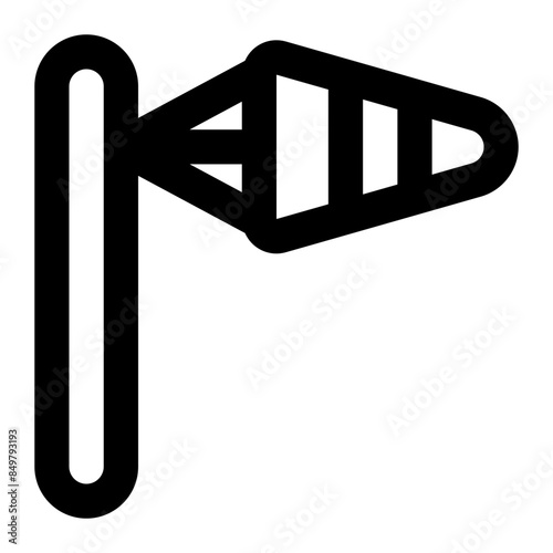 windsock icon for illustration