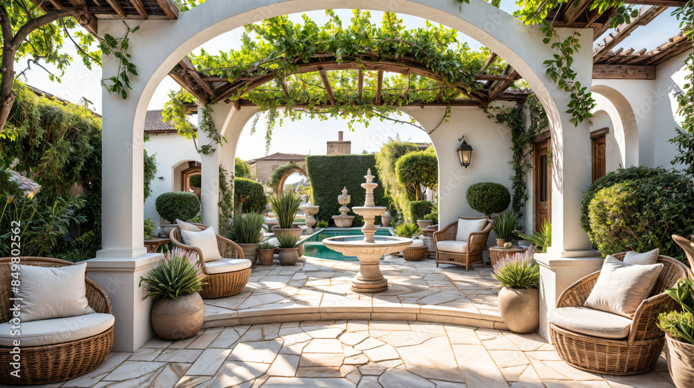 Fototapeta premium patio in the palace