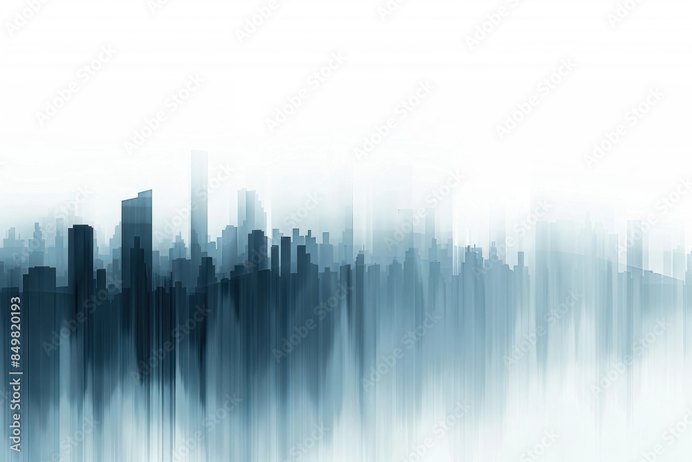 Fototapeta premium City building gradient background architecture cityscape outdoors.
