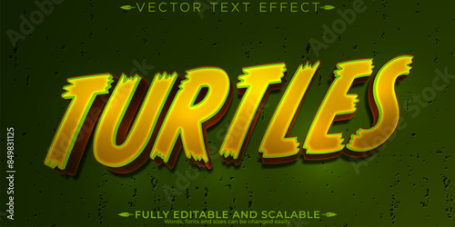 Movie text effect, editable film and cinematic customizable font style.