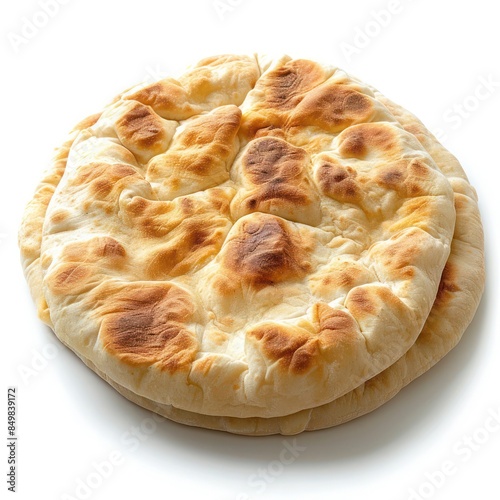 a soft, fluffy and crunchy pita bread, made from healthy ingredients ready to be eaten