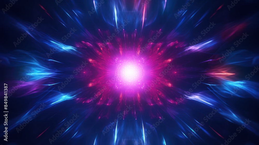 Fototapeta premium background with intricate geometric shapes morphing and transforming 