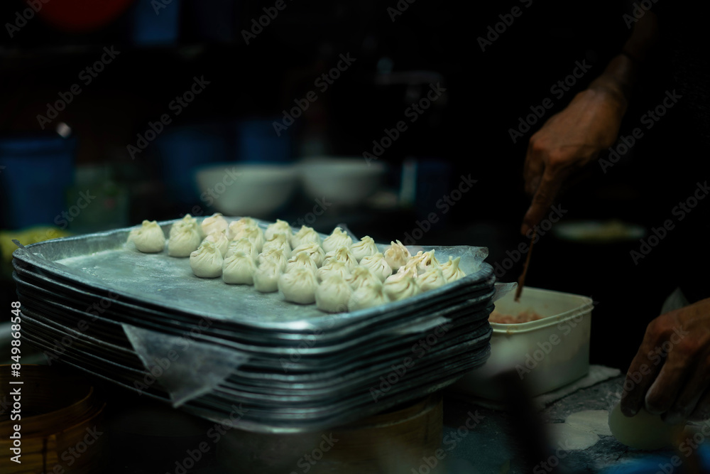 making of traditional chinese dumplings