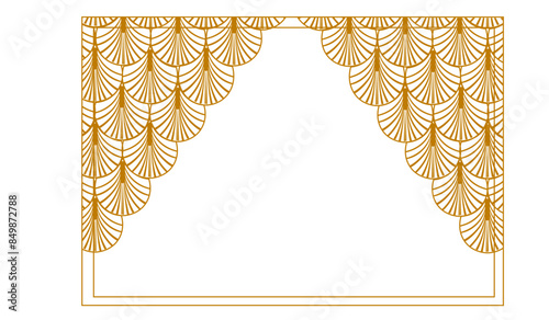 Art Deco, Old Hollywood Backdrop