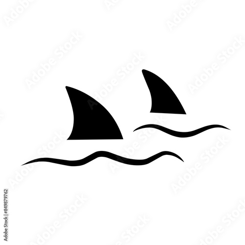 shark fin icon