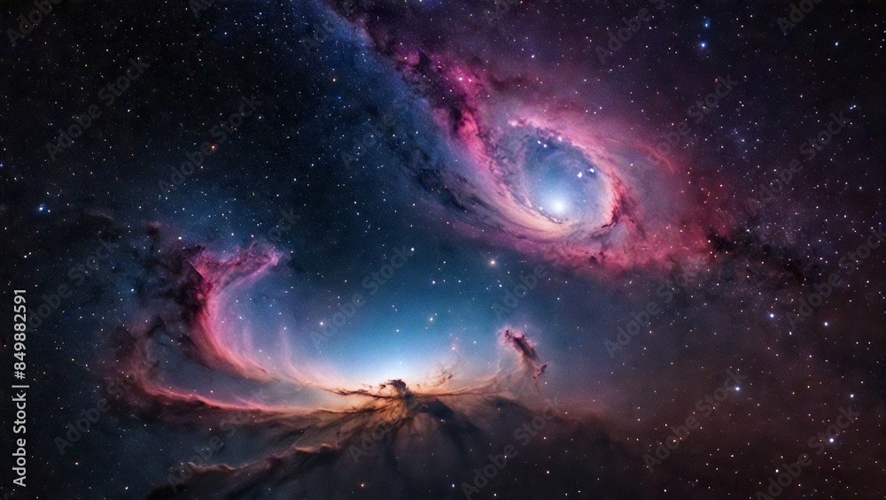 Fototapeta premium Cosmic Landscape