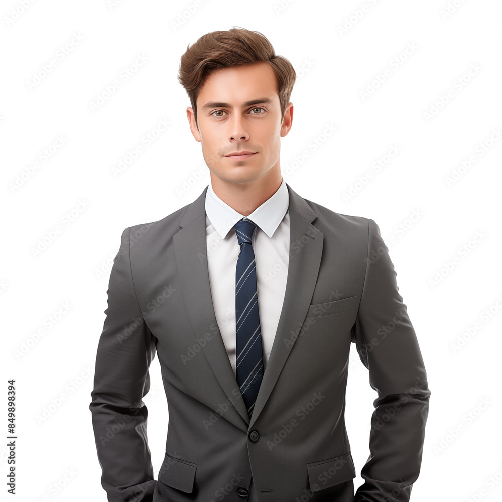 Visionary CEO exudes confidence, epitomizing the energy and dynamism of a new generation, showcasing leadership that inspires innovation and shapes the future of business.
