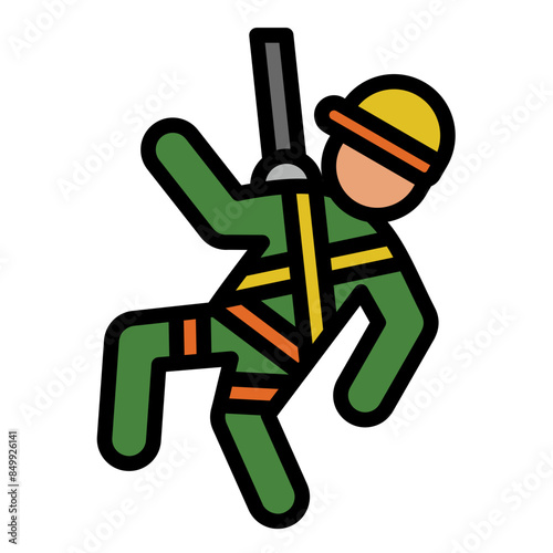 Safety Harness Icon