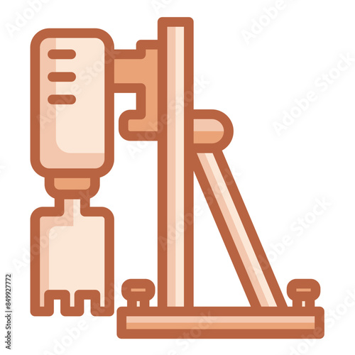 Concrete Core Drill Icon