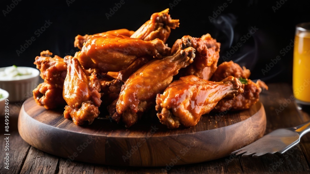 Savoring the Crisp and Smoky Delight of Fried Chicken Wings