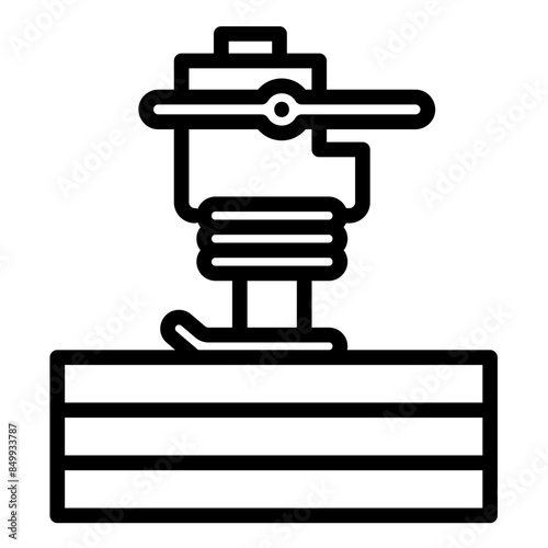 Proctor Compaction Icon