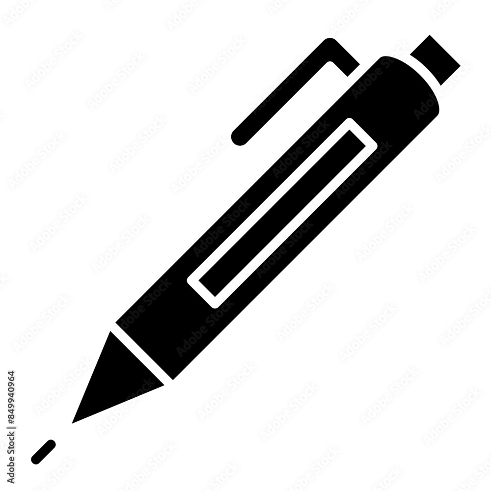 Pipe Pencil Icon Pipe Pencil Icon