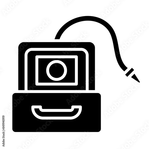 Pipe Inspection Camera Icon