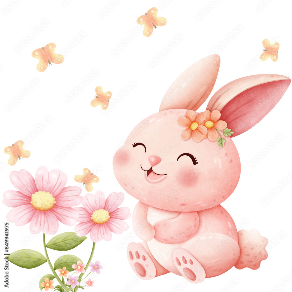 Obraz premium Smile bunny