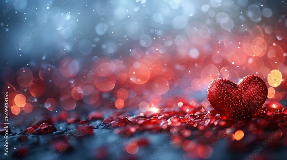 Heartfelt Affection: A Romantic Backdrop Heartfelt Affection: A Romantic Backdrop